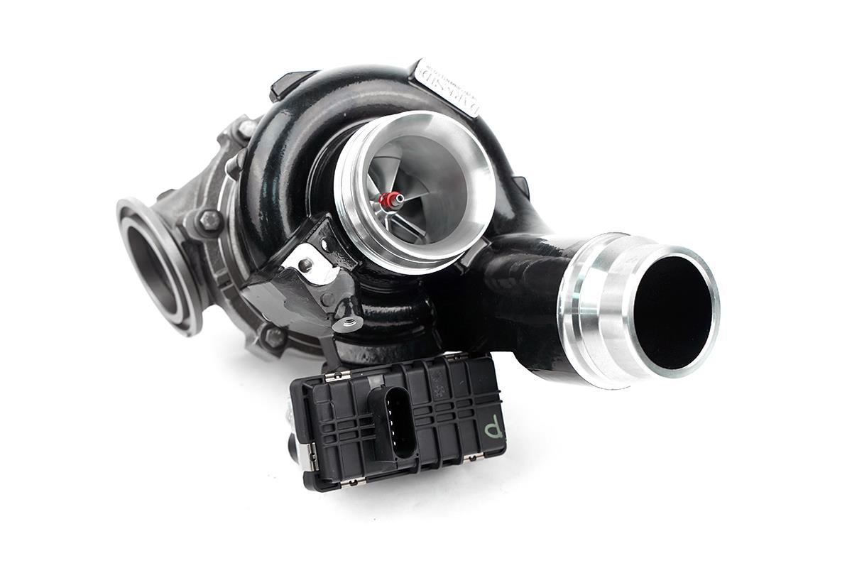Darkside GTD3279VR Billet Hybrid Turbolader mit elektronischem Stellmotor für BMW N57N